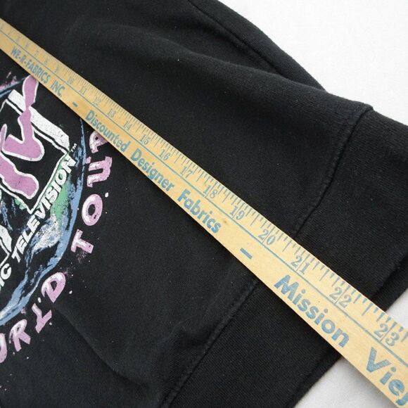 MTV Music Television World Tour Junior Sweatshirt Size L (11-13) - Picture 10 of 10